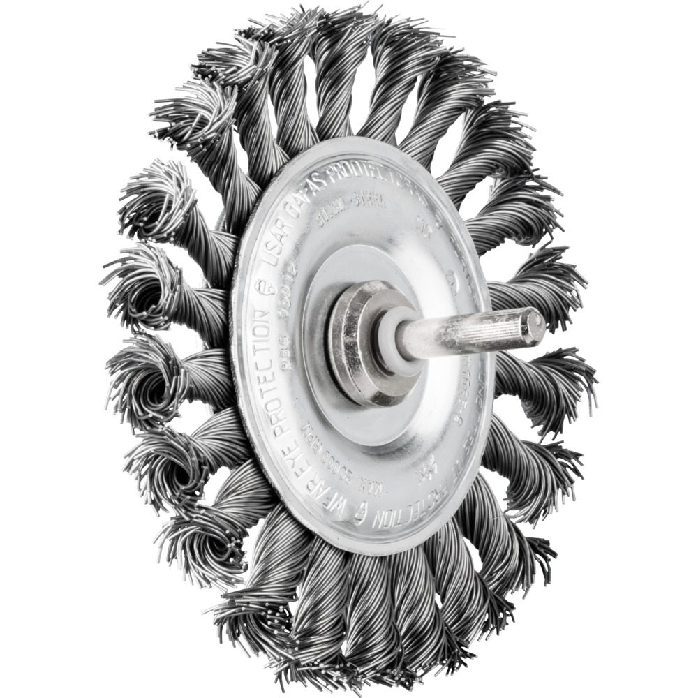 Щетка дисковая плетеная PFERD RBG 10012/6 ST