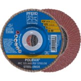 Лепестковый шлифовальный круг PFERD RUS EHT A PSF STEELOX 125