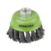 Щетка чашечная плетеная DEBEVER A 65TL14 M14 ST 65 мм