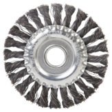 Щетка дисковая плетеная DEBEVER P125TK22 ST 125 x 22,2 мм