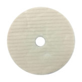 Полировальный круг из стриженого меха на поролоне SANDWOX WHITE 815 150 мм
