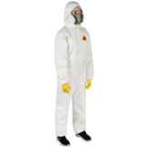 Одноразовые химические комбинезоны JETA SAFETY JPC-50 Element Lite белые