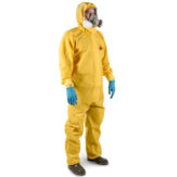 Одноразовый химический комбинезон JETA SAFETY JPC-800 Element Chem желтый, размер XL