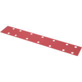 Шлифовальные полоски HANKO RED CERAMIC PAPER RC557 70 x 420 мм, 14 отв.